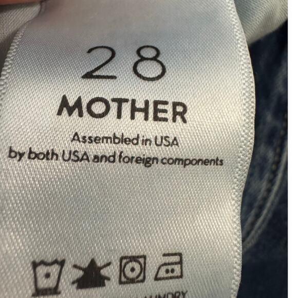 Mother Jeans The Saint Dark Wash 28 Revolve USA - Picture 6 of 8